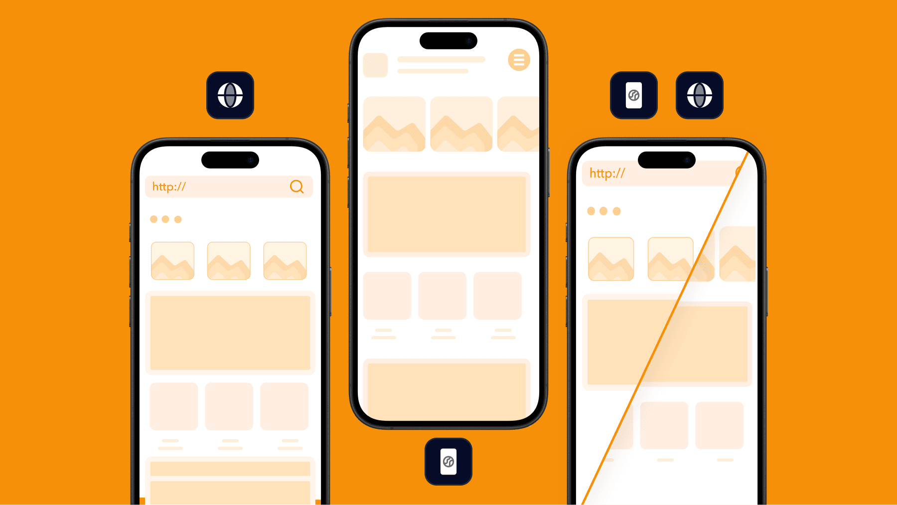 Types of apps: native vs web vs hybrid 