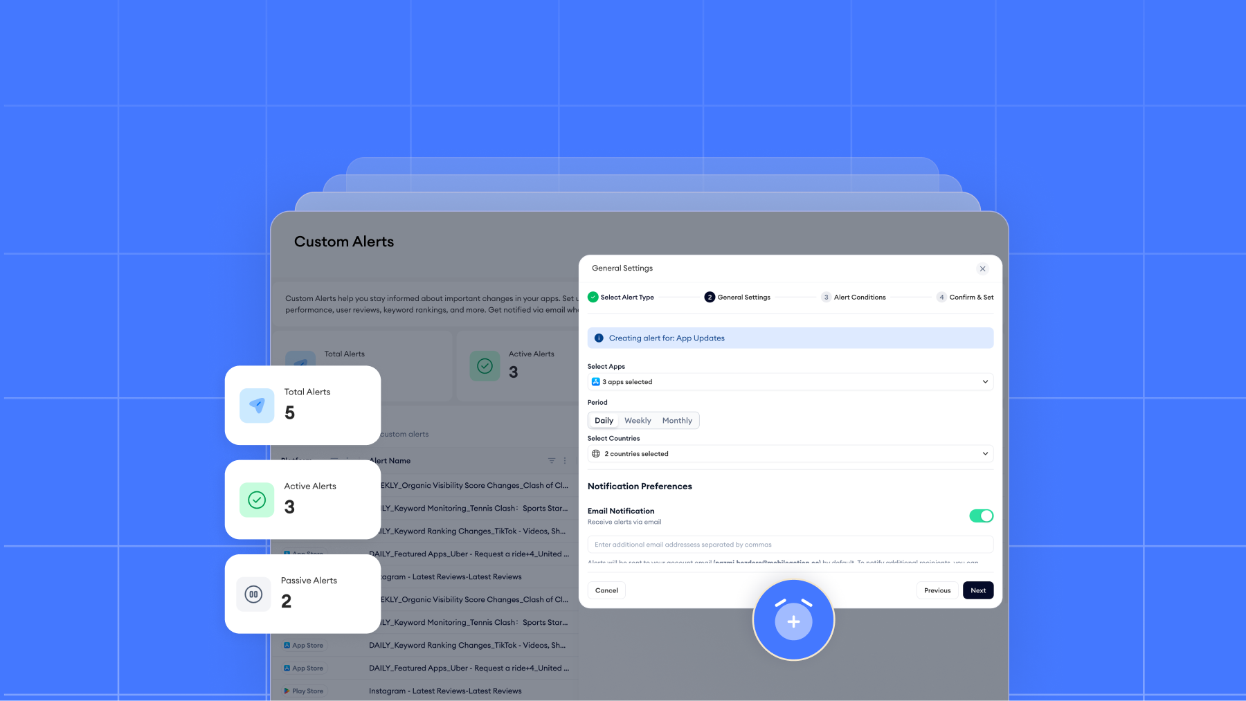 Custom alerts are now more focused, flexible, and easier to act on