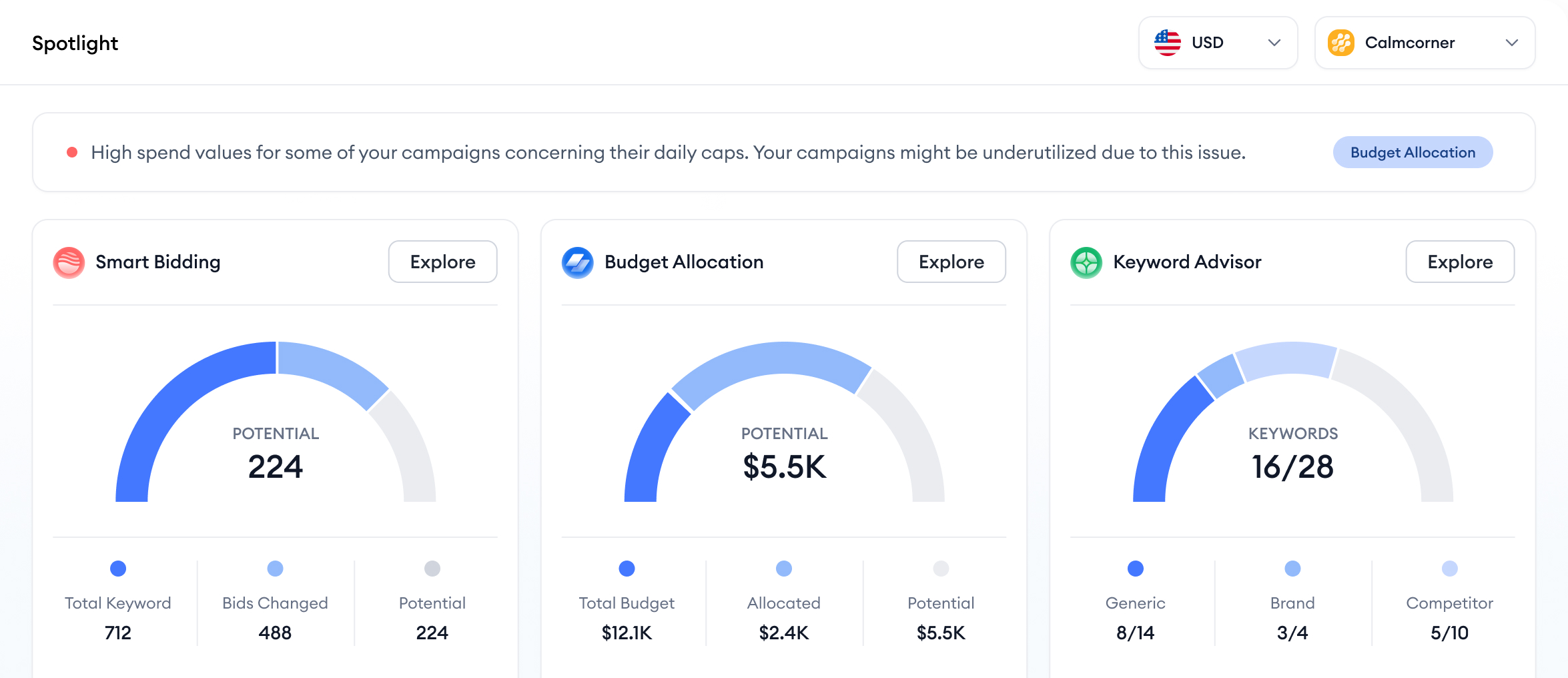 apple search ads dashboard