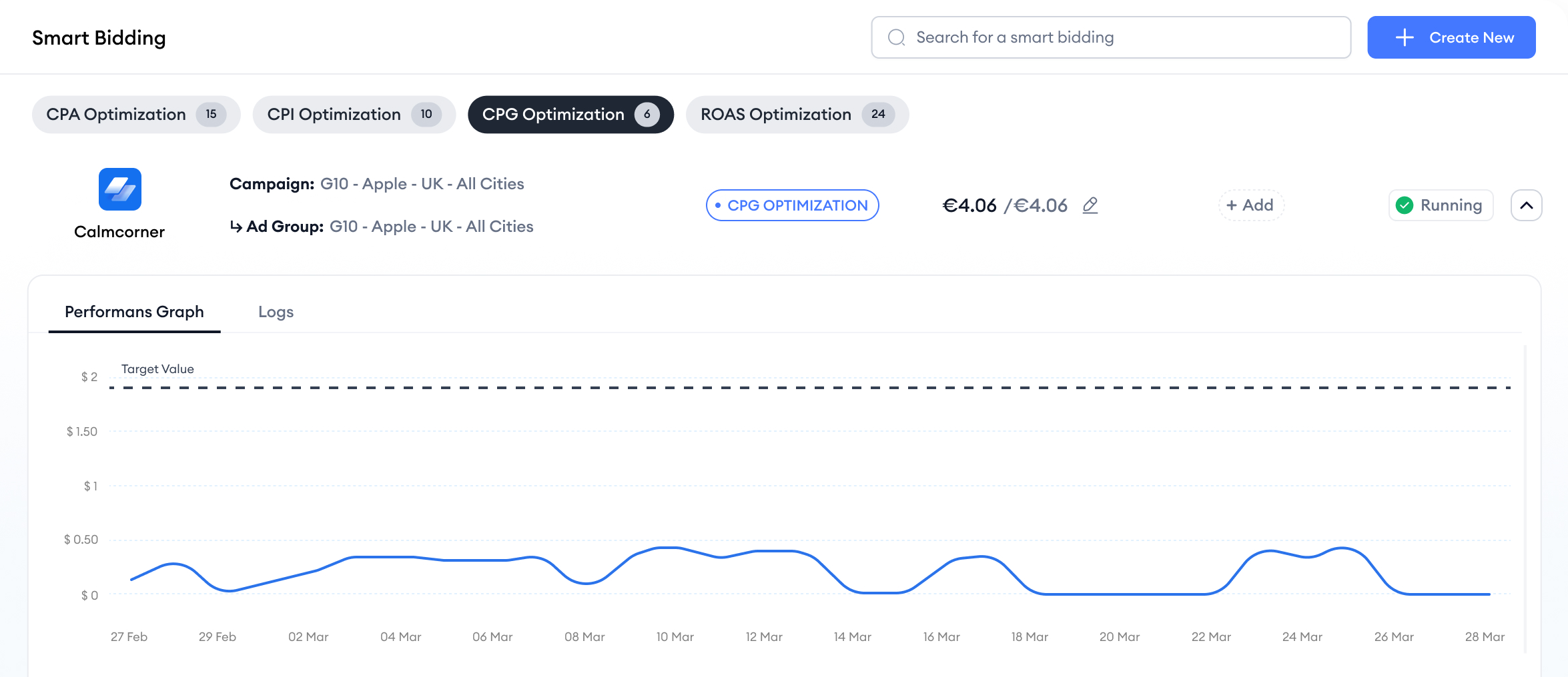 apple search ads dashboard