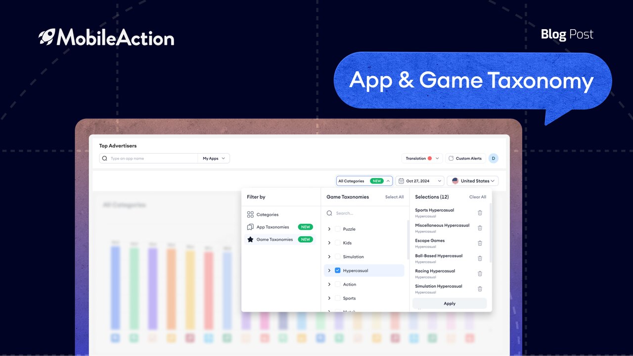 A new era of competitive insights with advanced App & Game Taxonomy