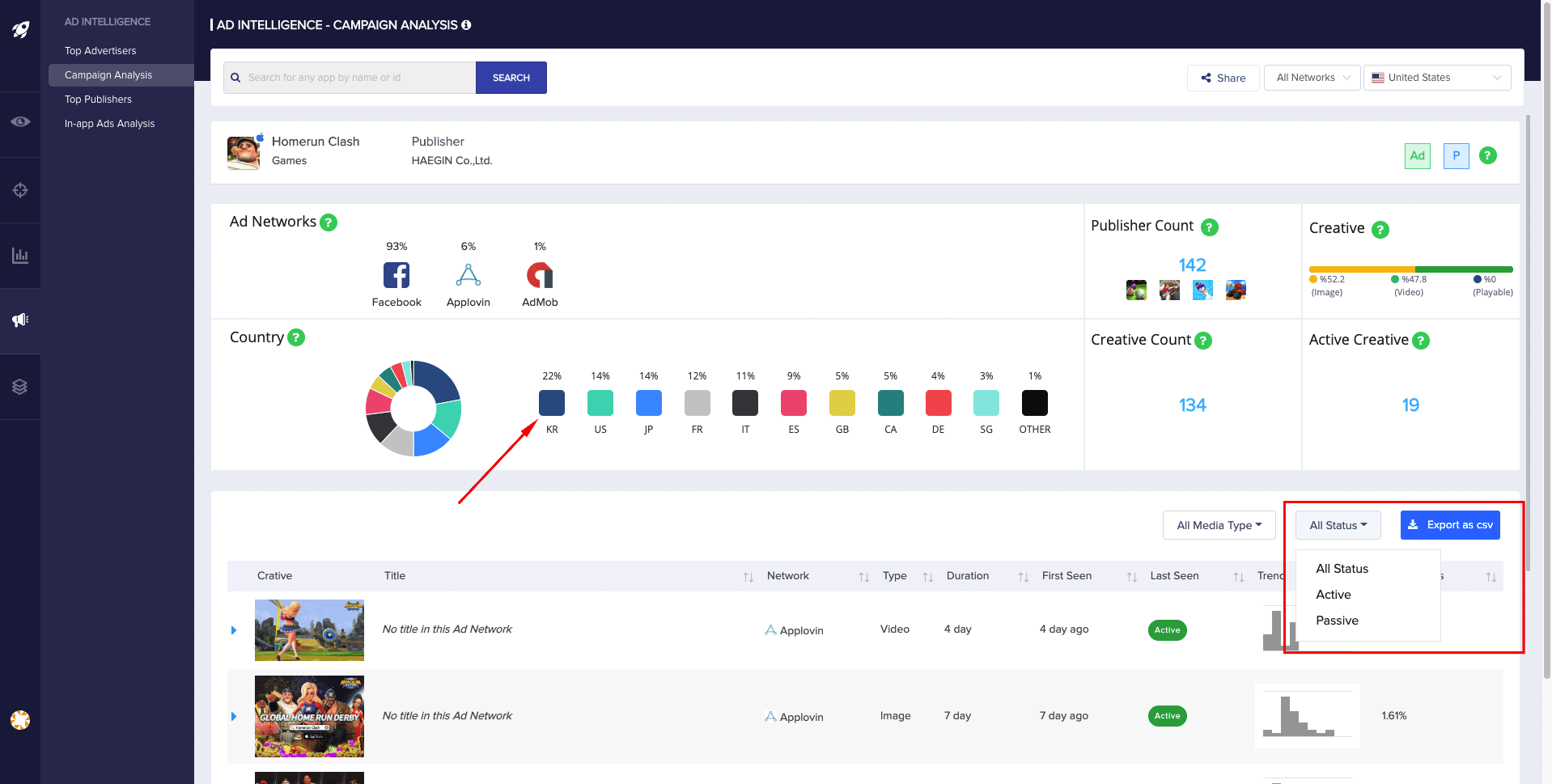 campaign filtering 1