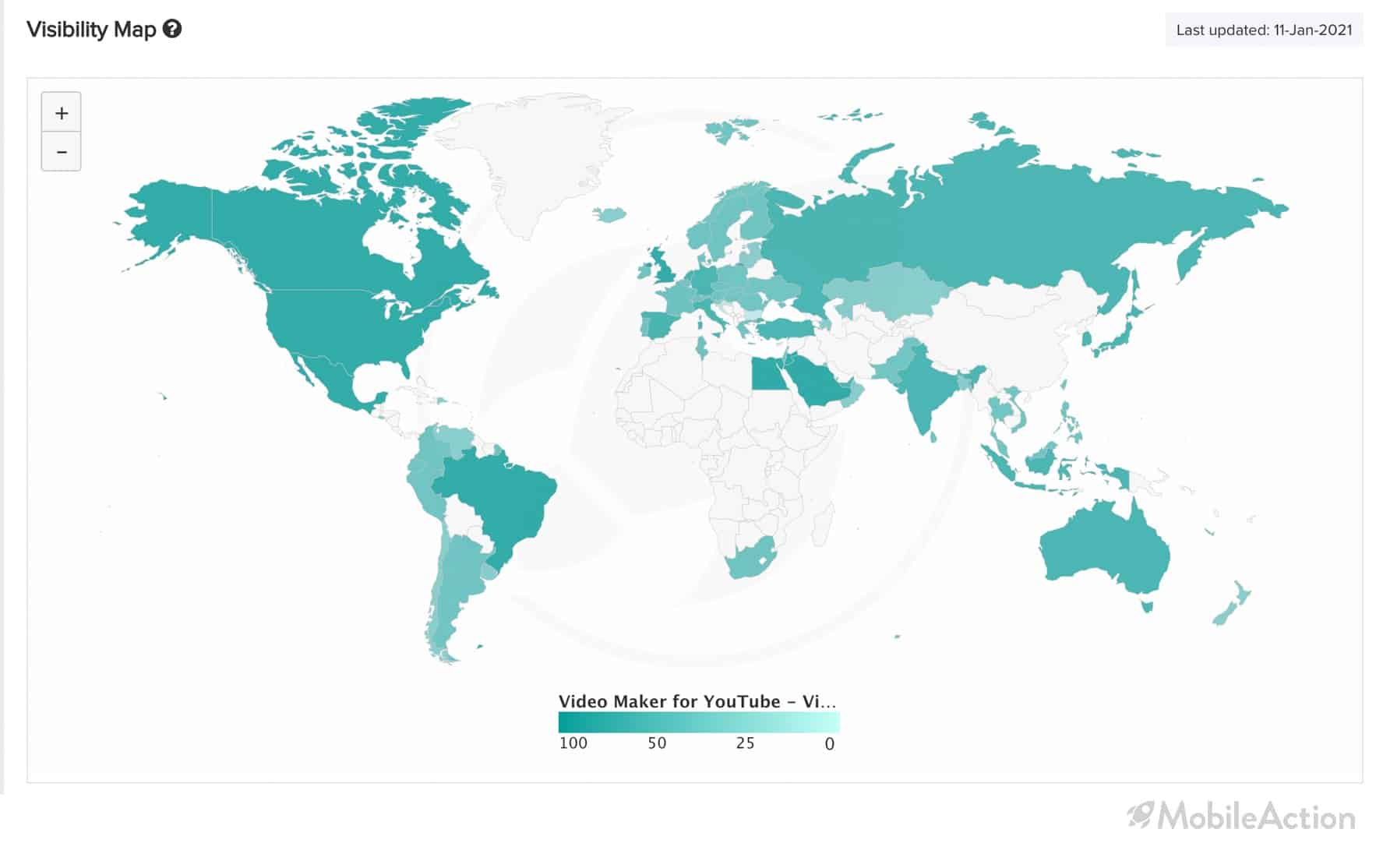 map visibility video apps