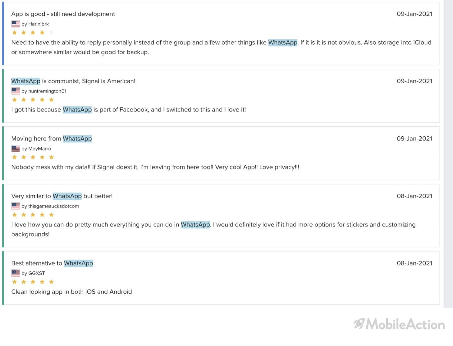 reviews signal 2