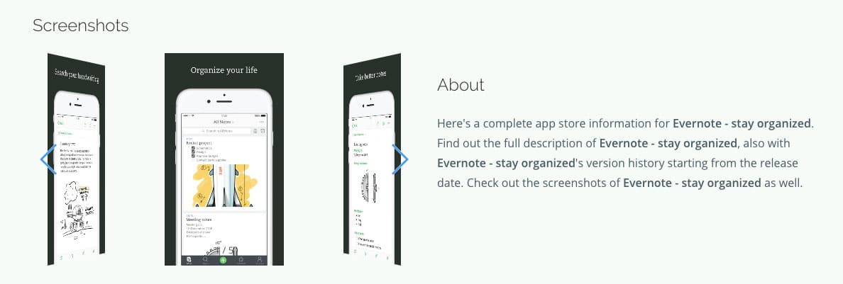 screenshots