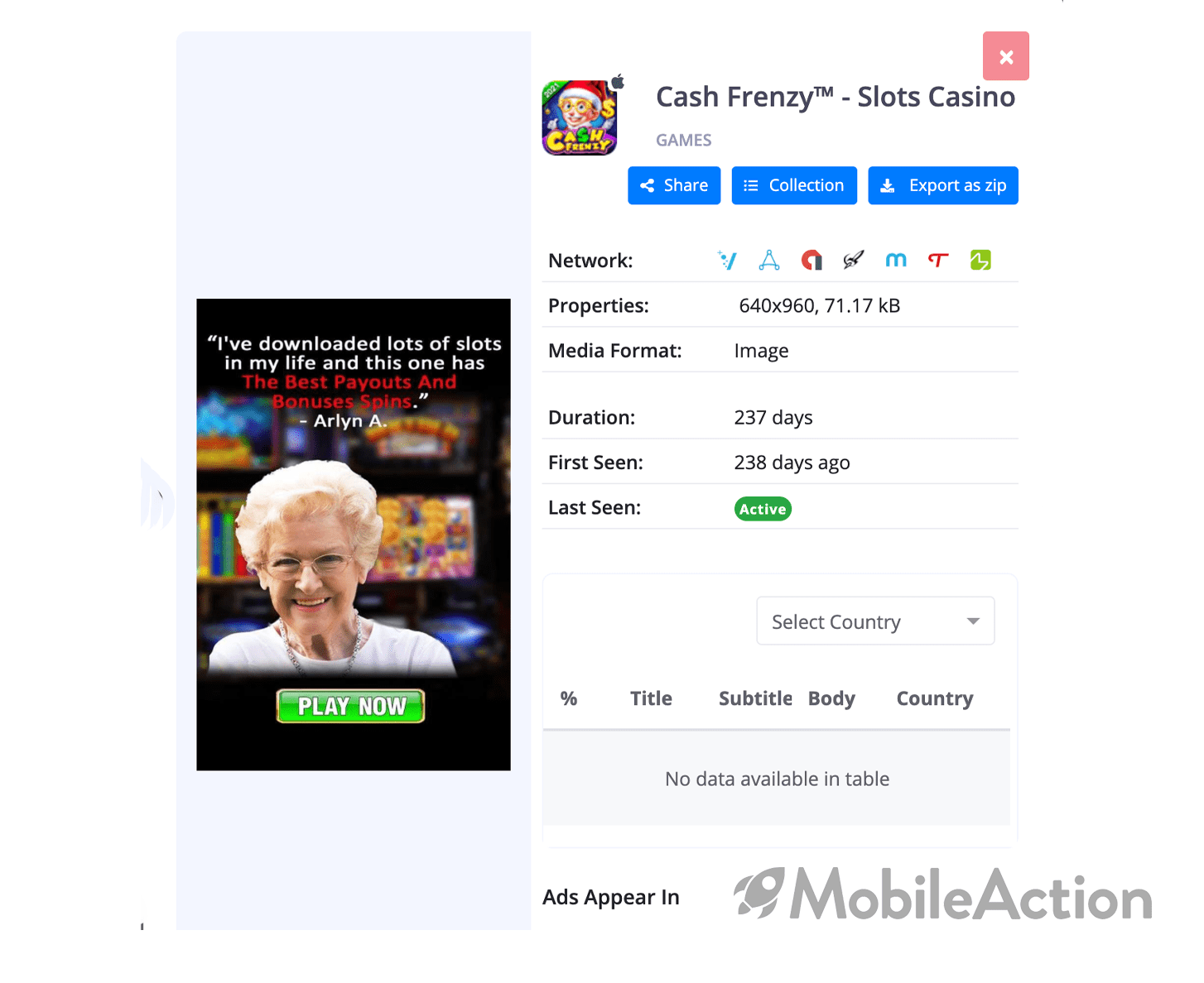 screenshots casinoapp cash frenzy 5