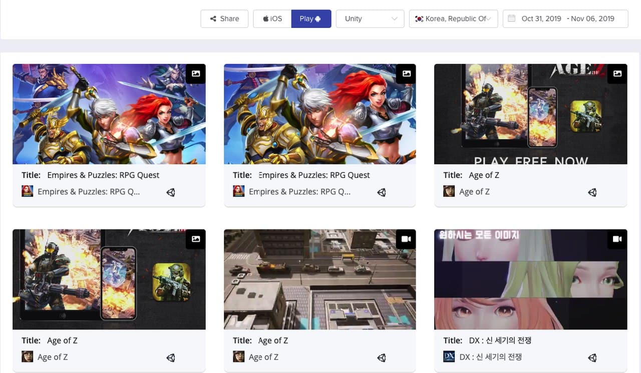 top creatives korea