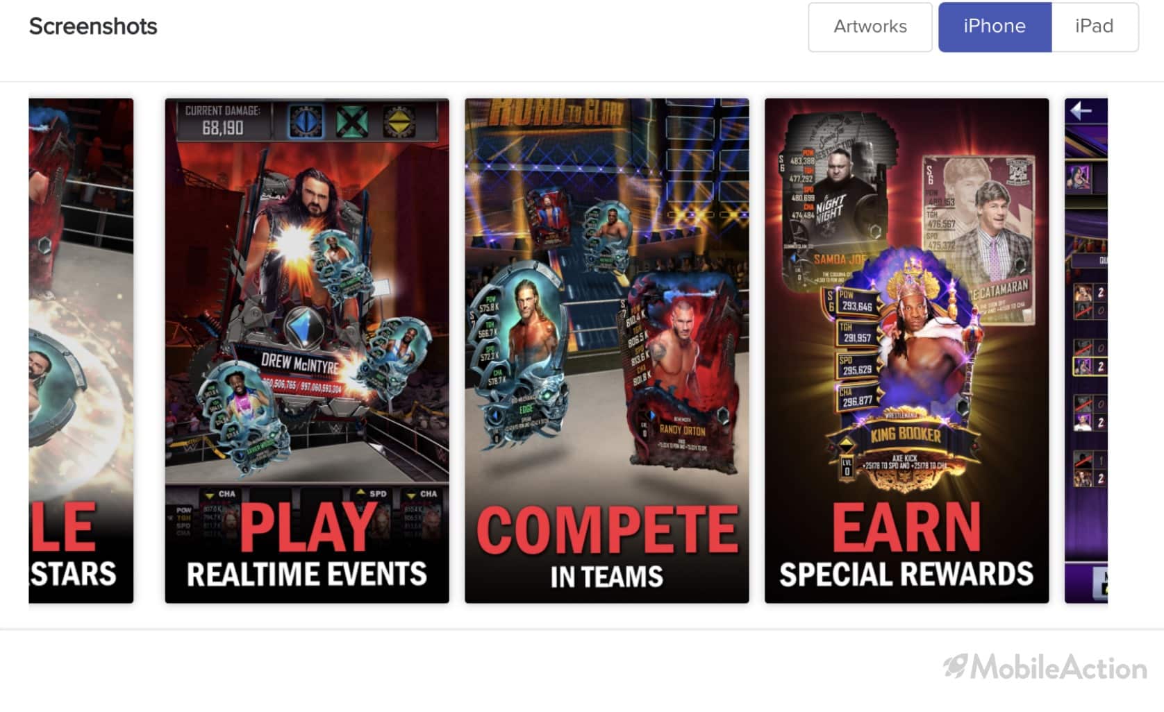 wwe screenshots